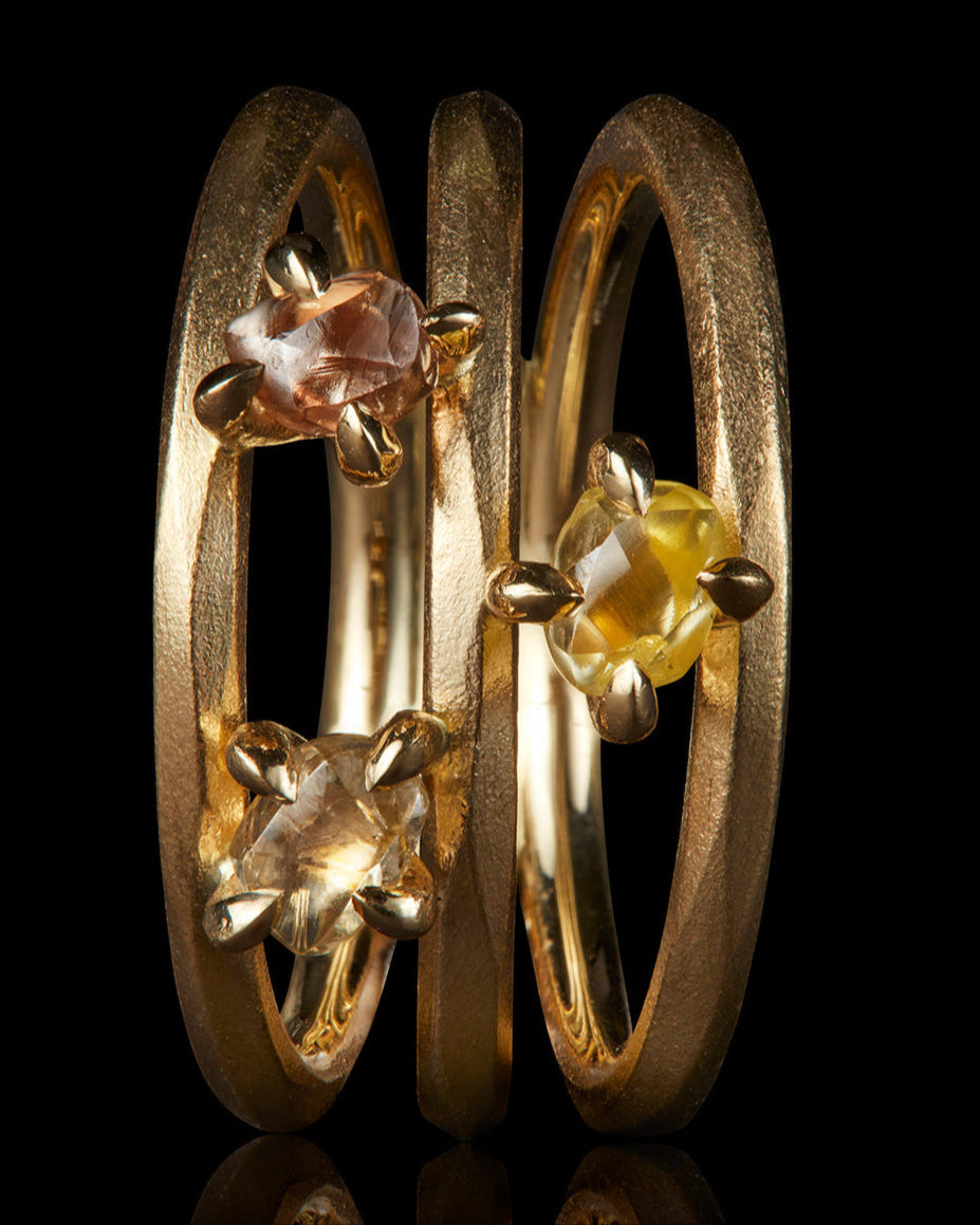 Autumn in Copenhagen Gold Ring – 0.95 ct.