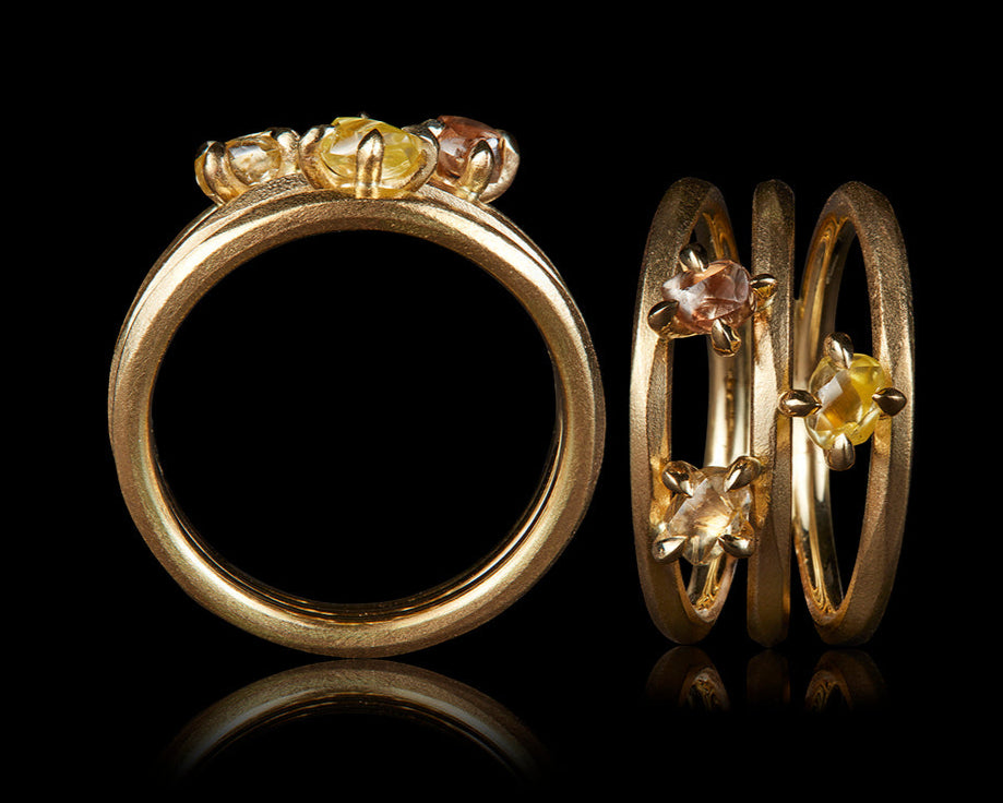 0.95 ct. - Autumn in Copenhagen Gold Ring