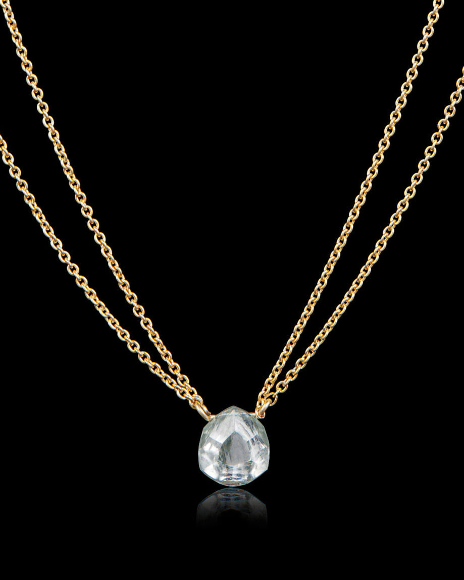 One-Of-A-Kind Raw Diamond Necklace – 1.64 ct.