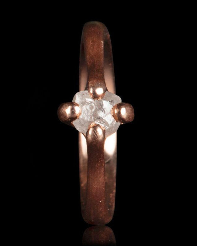 Rose Gold Tulip Ring