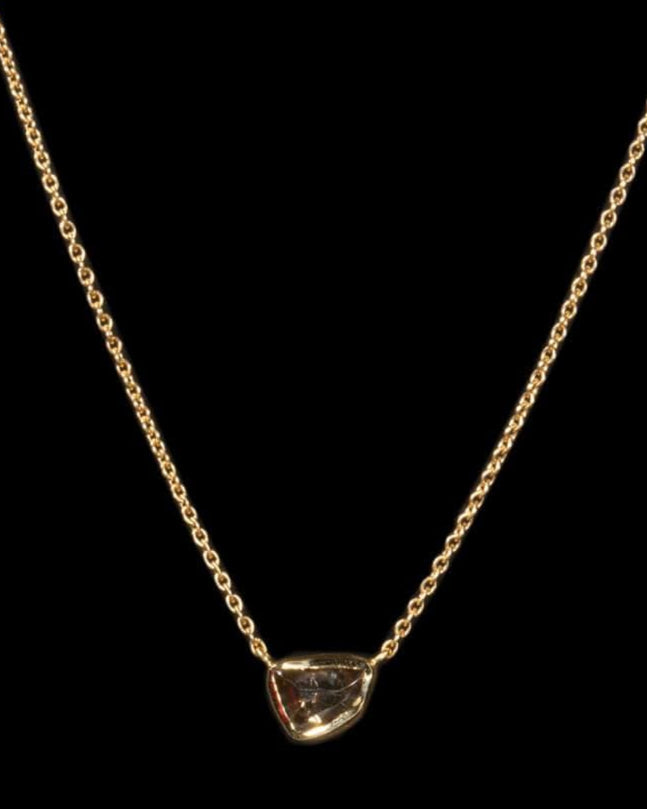Harmony Brown Diamond Gold Necklace