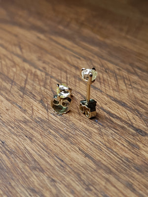 Yellow Stars Raw Diamond Earrings – 0.86 ct.