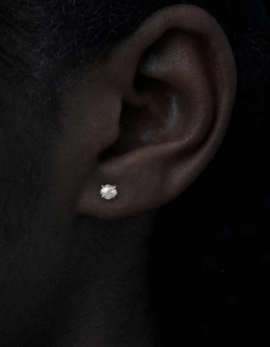 4.85 ct. - Gold Earrings With Storytellings From Eternity