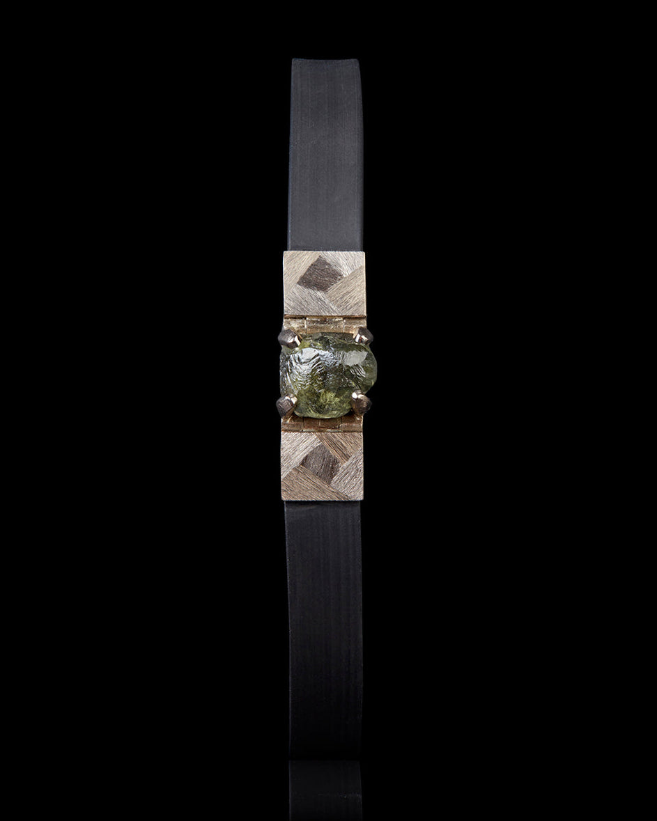 One-of-a-kind Raw Diamond Bracelet – 7.18 ct.