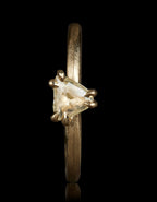 South African Unpolished Raw Diamond Ring – 0.39 ct.