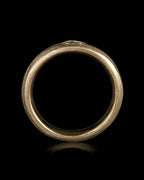 0.42 ct. - Nordlysgrøn Rå Diamant Ring