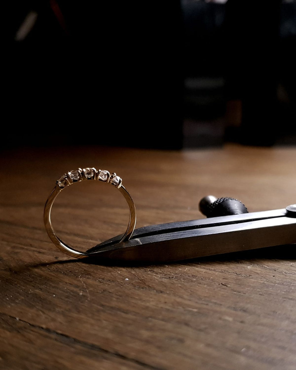 0.57 ct. - Raw Diamond Eternity Ring