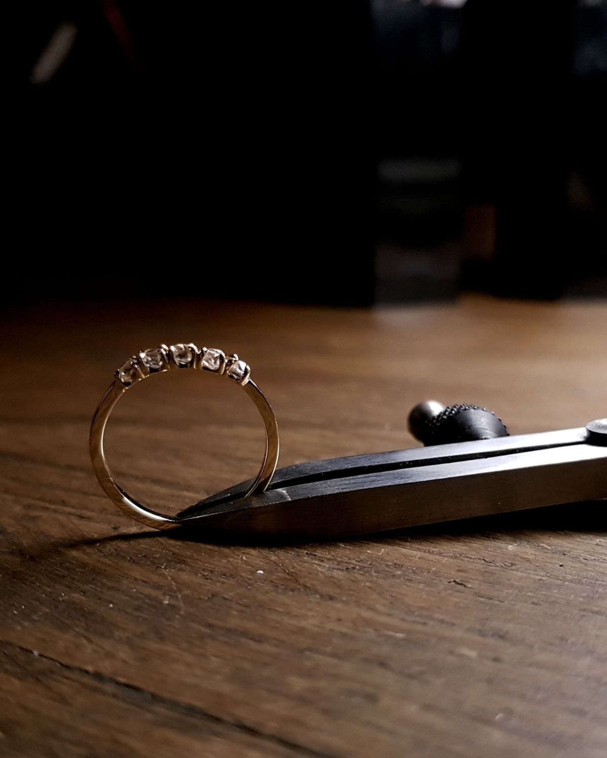 0.57 ct. - Raw Diamond Eternity Ring