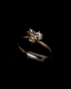 0.60 ct. - Sun, Earth and Light Cluster Gold Ring