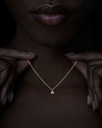 0.64 ct. – Moonlight White Rough Diamond Necklace