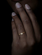 Sun Greeting From Angola Rough Diamond Ring – 0.64 ct.