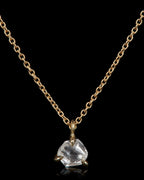 0.64 ct. – Moonlight White Rough Diamond Necklace