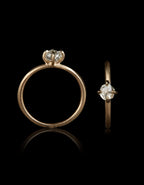 Sun Greeting From Angola Rough Diamond Ring – 0.64 ct.