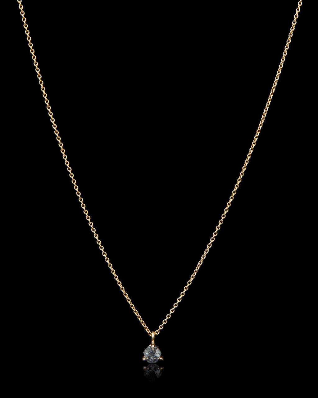 0.78 ct. - South African Raw Diamond Necklace