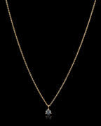 0.78 ct. - South African Raw Diamond Necklace