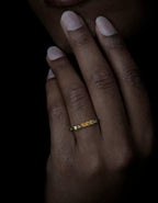 Fancy Colour Diamonds created by Mother Nature in Gold Ring – 0.80 ct.