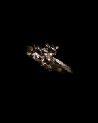 0.80 ct. - Faith, Hope & Love Raw Diamond Ring