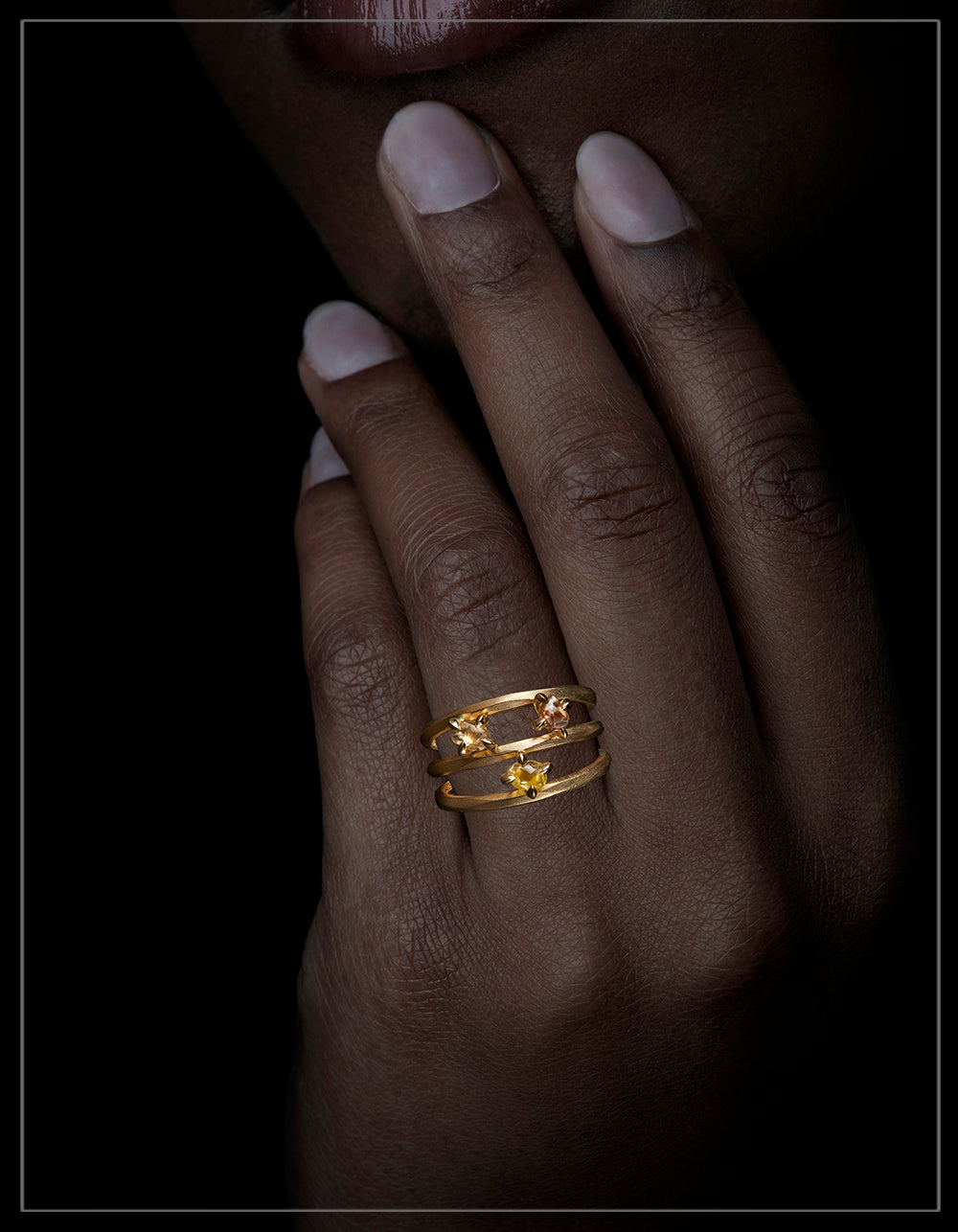 Autumn in Copenhagen Gold Ring – 0.95 ct.
