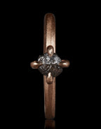 South African Rough Beauty in Rose Gold Ring – 0.97 ct.