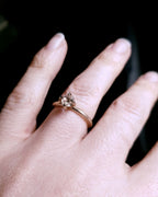 1.01 ct. - Raw Diamond in Timeless Gold Ring