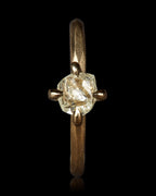 1.29 ct. – Uncut Diamond from South Africa Gold Ring