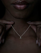 Raw Diamond Necklace – 1.35 ct.