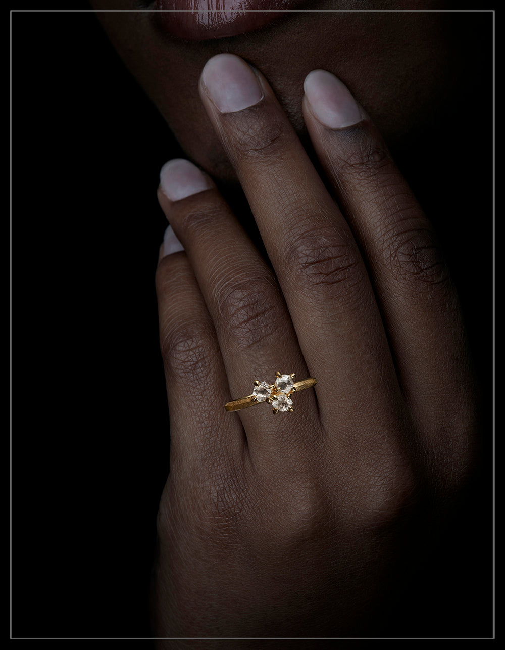 Faith, Hope & Love Gold Ring – 1.40 ct.
