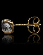 Understated Raw Diamond Earrings – 1.54 ct.