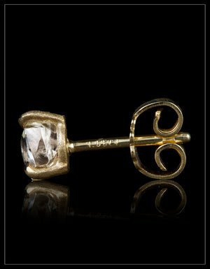 Understated Raw Diamond Earrings – 1.55 ct.