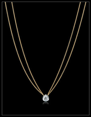 One-Of-A-Kind Raw Diamond Necklace – 1.64 ct.