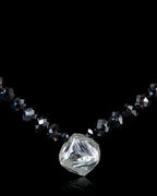 1.70 ct. & 24.80 ct. White & Black Diamond Collier