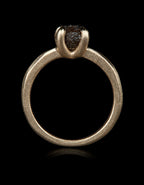 Edgy Raw Diamond from Botswana in Gold Ring – 1.78 ct.