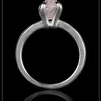 Unique Pink Raw Diamond Platinum Ring – 1.79 ct.