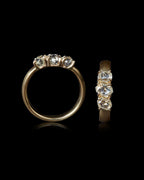 1.81 ct. -  Nature's Trinity Diamond Gold Ring
