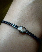 2.01 ct. - Kraftfuld Naturlig Rå Diamant Armbånd