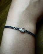 2.01 ct. - Powerful Natural White Rough Diamond Bracelet