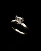 2.18 ct. - Eternal Sun Natural Rough Diamond Gold Ring