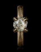 Tanzanian Rough Diamond Gold Ring – 2.62 ct. 