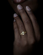 Spectacular Rough Diamond in Gold Ring – 2.78 ct.