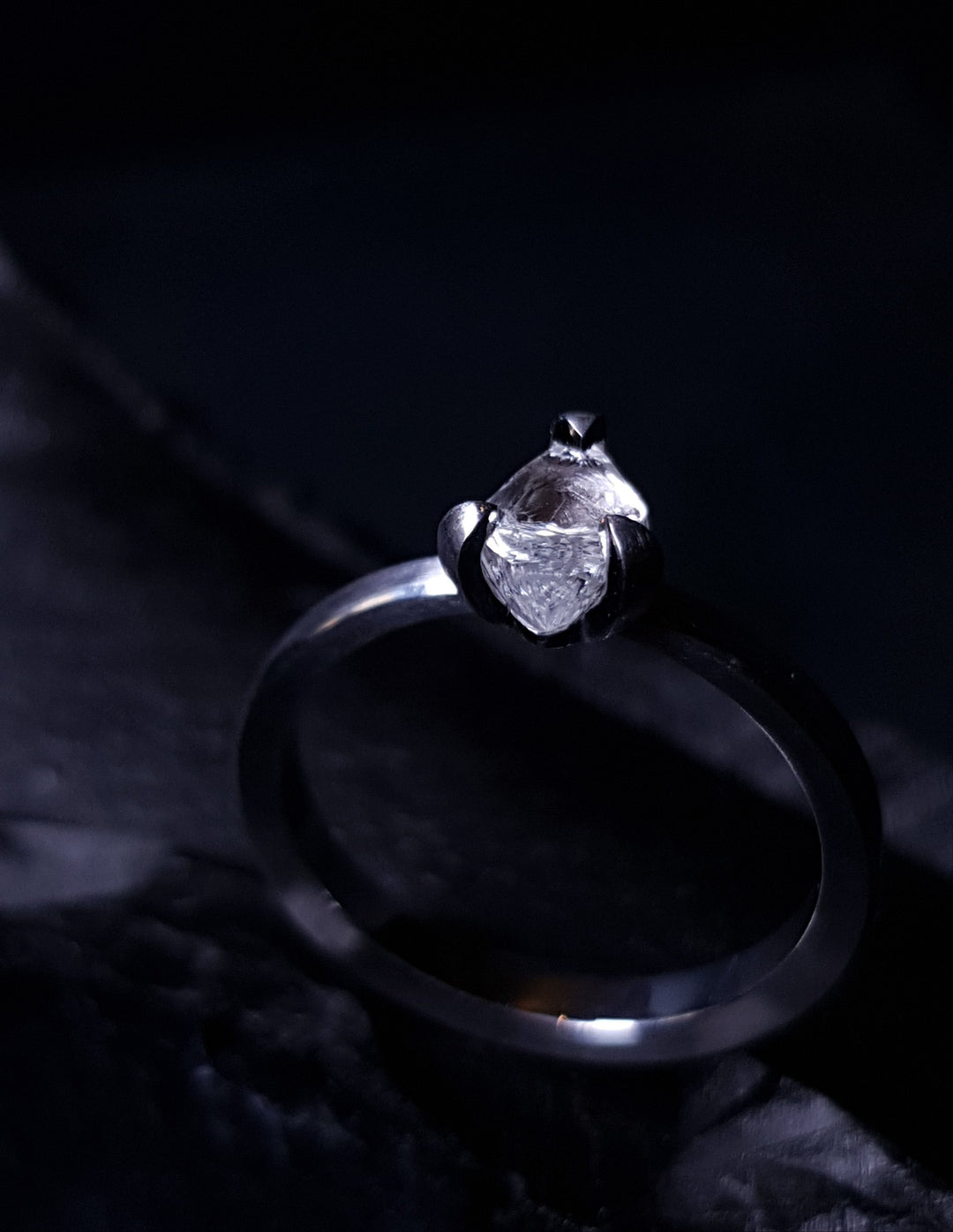 Unique Raw Diamond Ring – 1.04 ct.