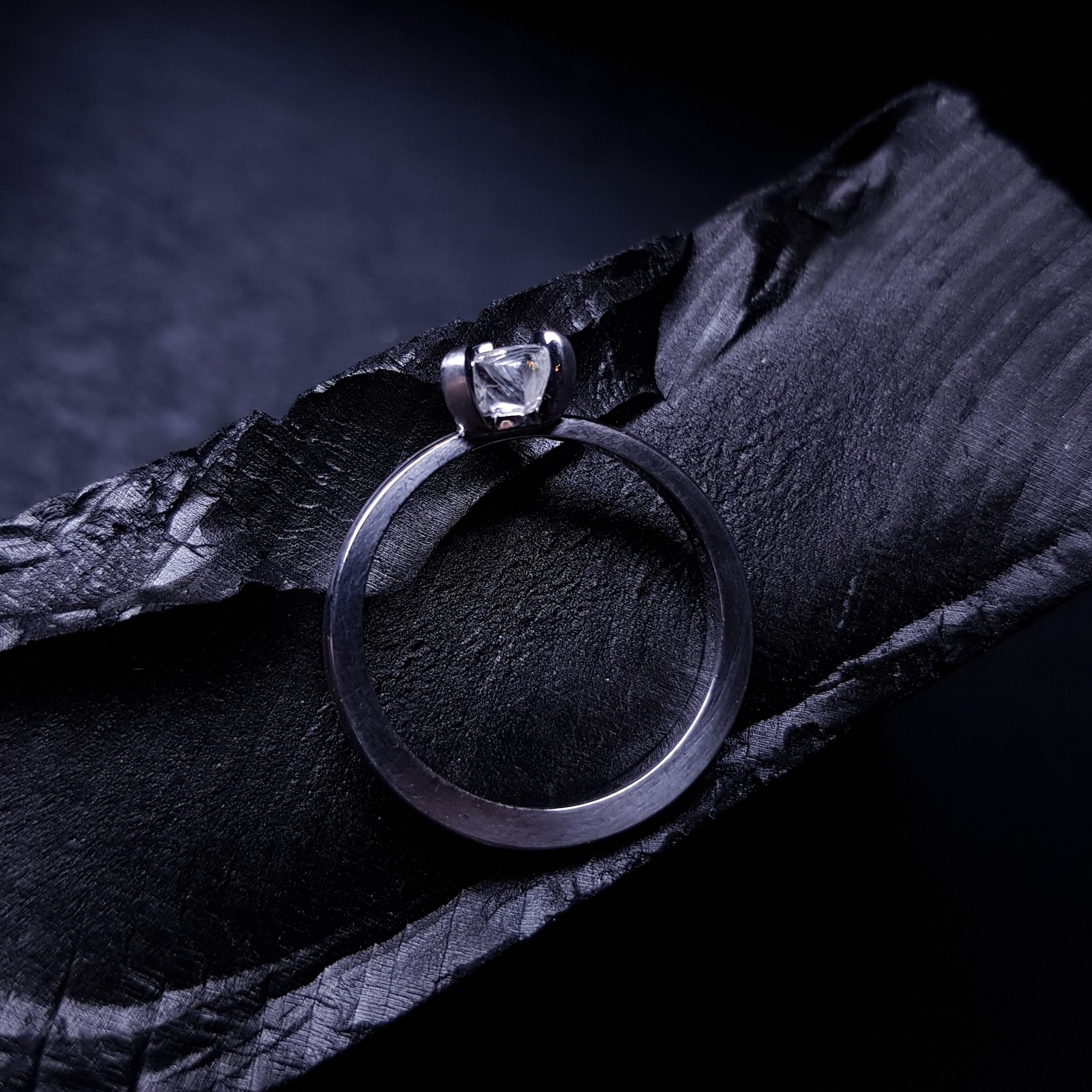 Unique Raw Diamond Ring – 1.04 ct.