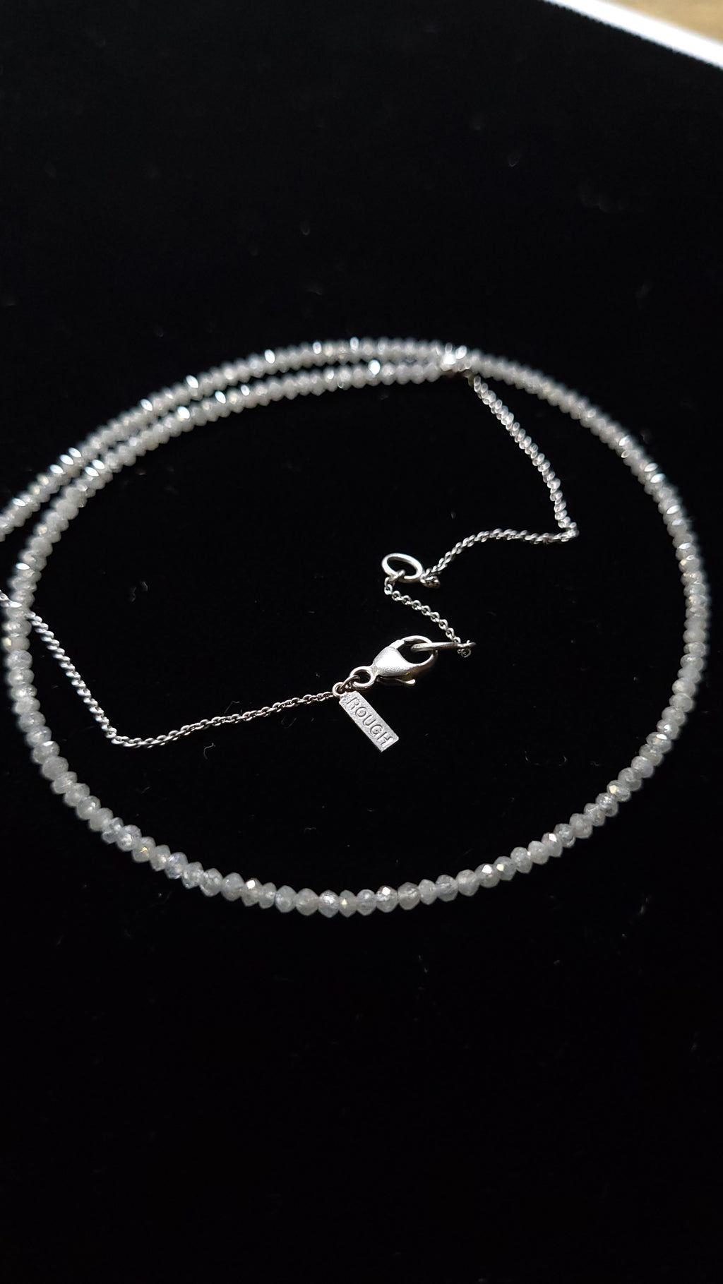 Snow White Diamond Collier - 10.75 ct.