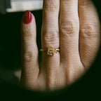 Faith, Hope and Love Raw Diamond Ring – 1.14 ct.