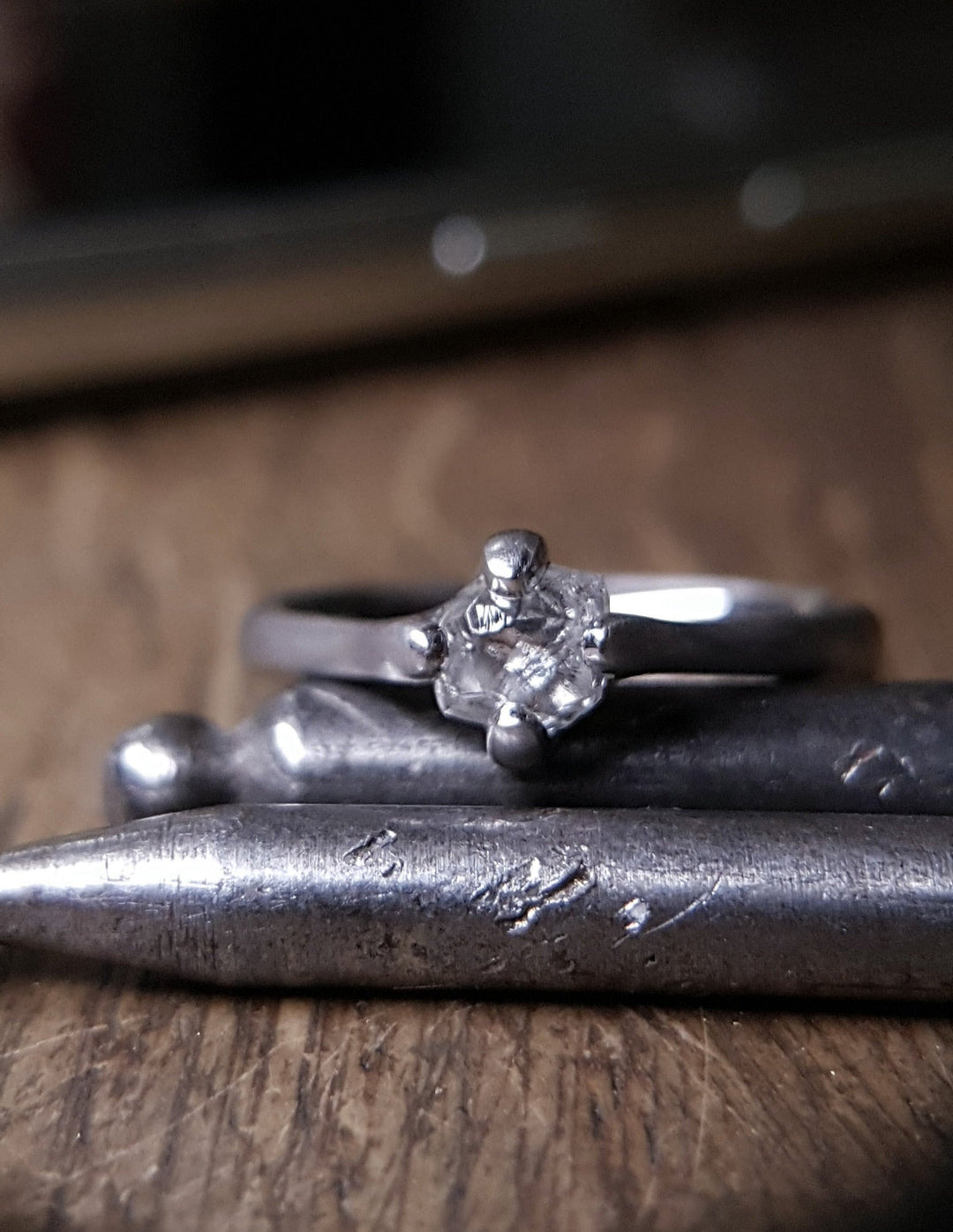 Canadian Raw Diamond Tulip Ring – 0.95 ct.