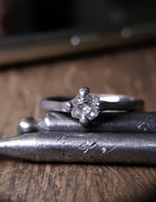 Canadian Raw Diamond Tulip Ring – 0.95 ct.
