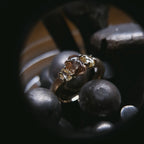Raw Diamonds in a Row Gold Ring – 1.71 ct.