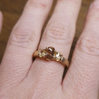 Raw Diamonds in a Row Gold Ring – 1.71 ct.