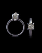 3.19 ct. - Captivating Diamond Gold Ring