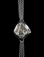 Unique Raw Diamond in White Gold – 3.43 ct.