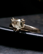 2.18 ct. - Eternal Sun Natural Rough Diamond Gold Ring